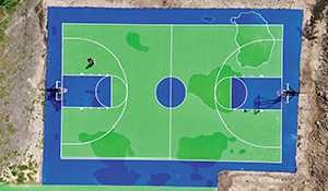 Terry Lynd Basketball Court now open